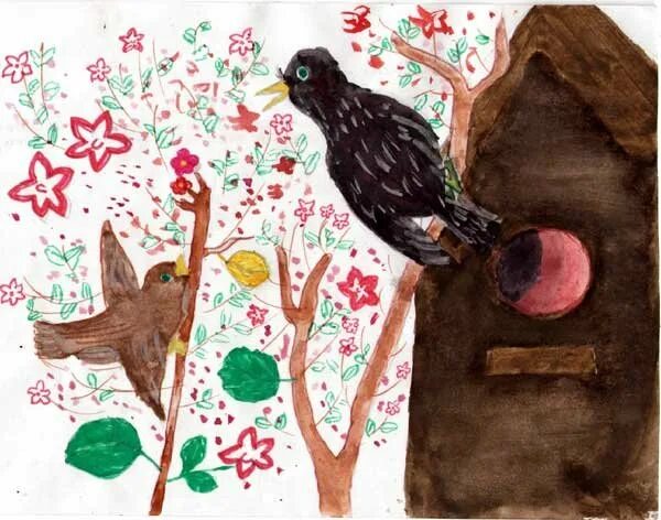 Рассказ скворцы. Белов скворцы. Вопросы к рассказу скворцы. Рассказать про скворца. Эпизод из рассказа скворцы.