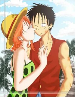 One piece luffy nami
