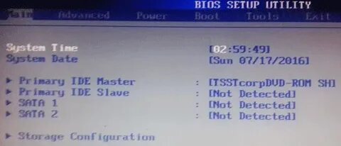 Биос не видит жесткий диск