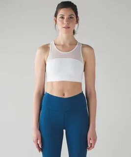 Lululemon Move Bra - White - lulu fanatics, lululemon sports bra white.
