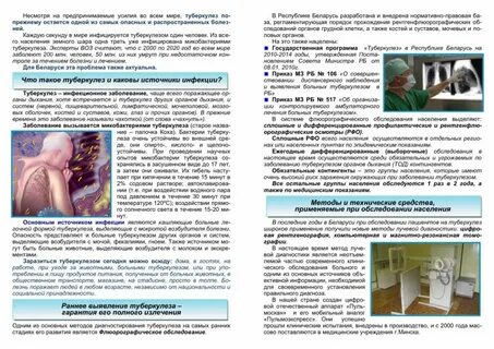 Помощь больному туберкулезом