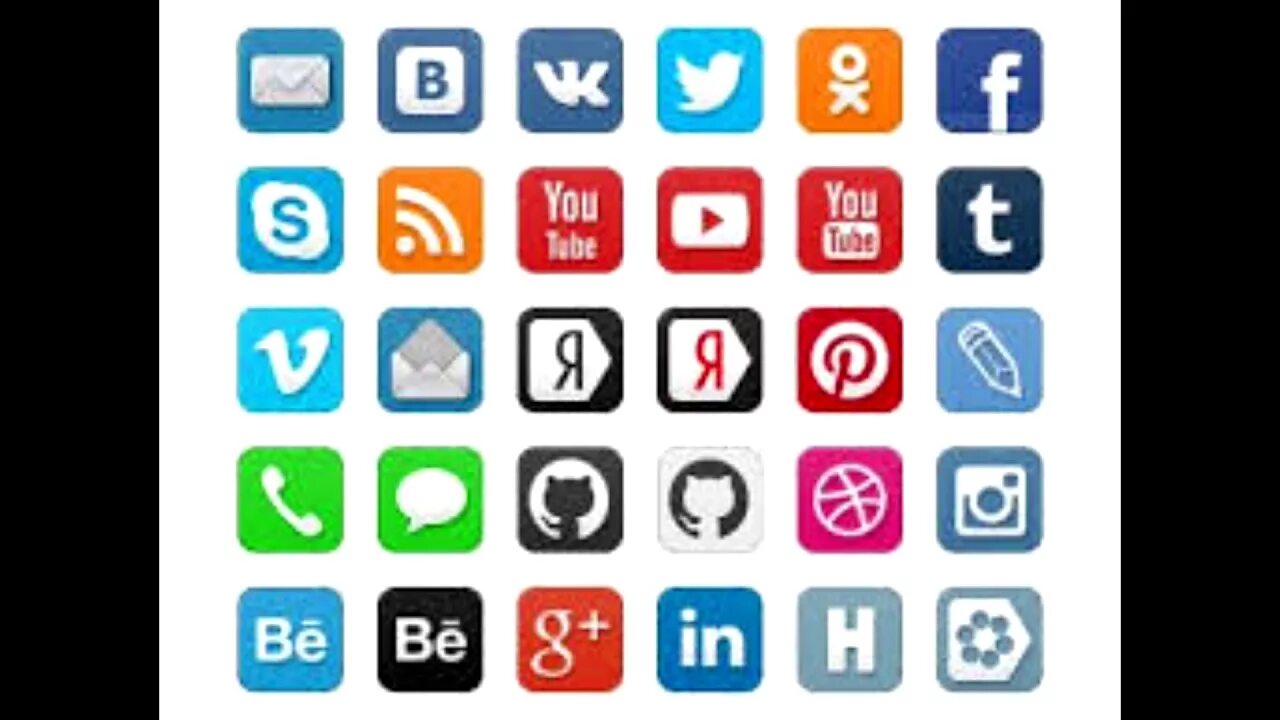 Социальная сеть m. Иконки соцсетей. Социальные иконки. Логотипы социальных сетей. Значки соцсетей квадратные.