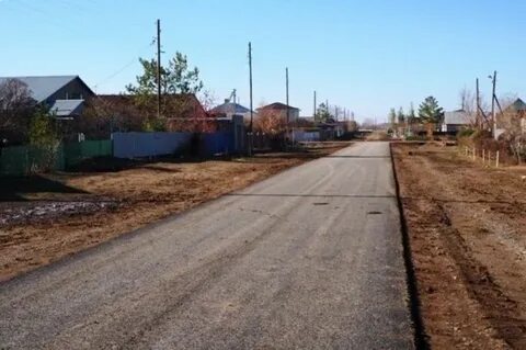 Дороги в новом поселке