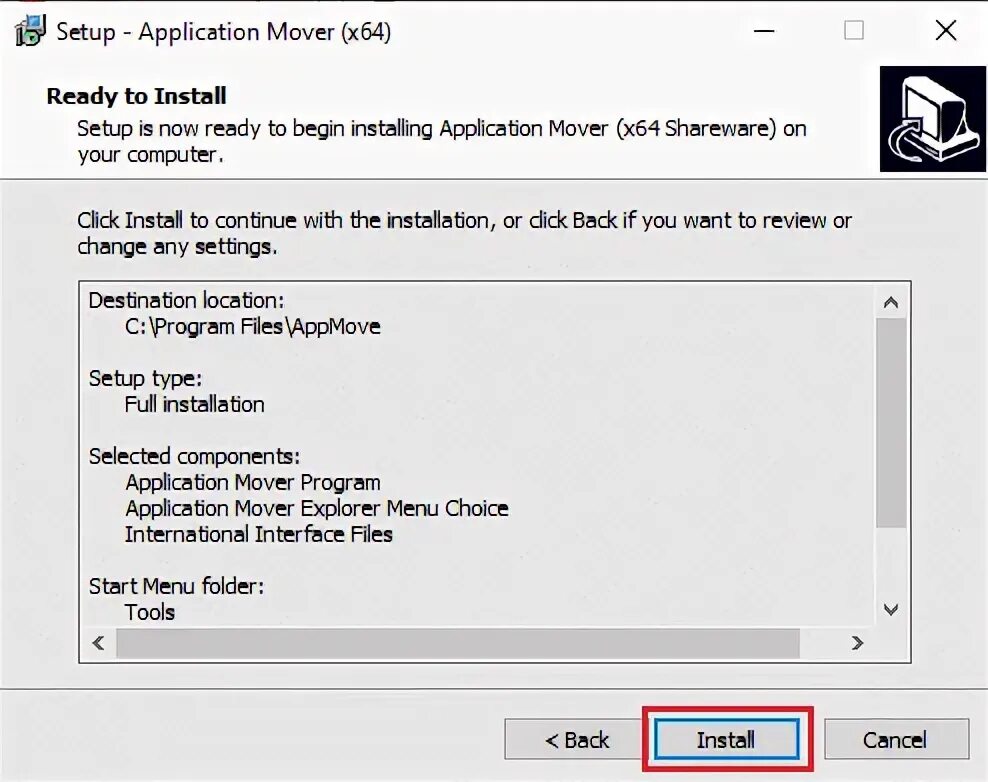 Install move. Windows x app remover.