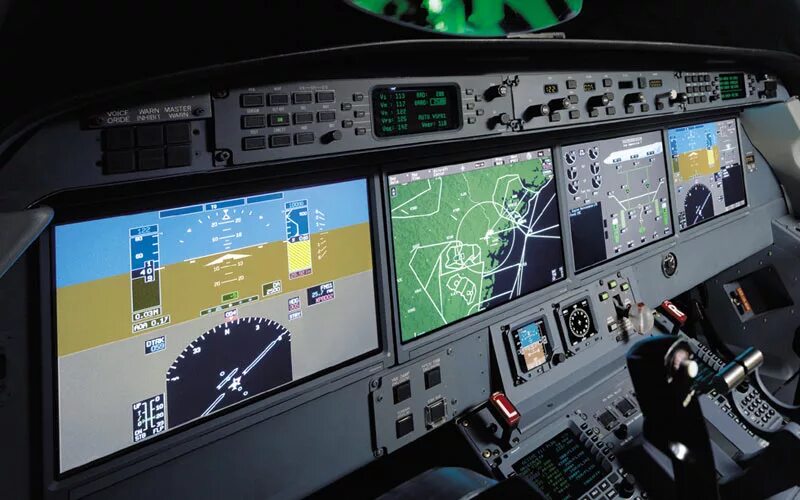 Современная авионика. Gulfstream g450 cockpit. авионика. авионика для малой авиации. авионика glance.