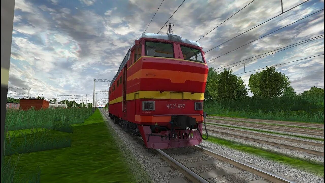 Симулятор электровоза. Чс2 RTRAINSIM. RTRAINSIM чс2т. Чс2т 977 Trainz. Чс2т Trainz.