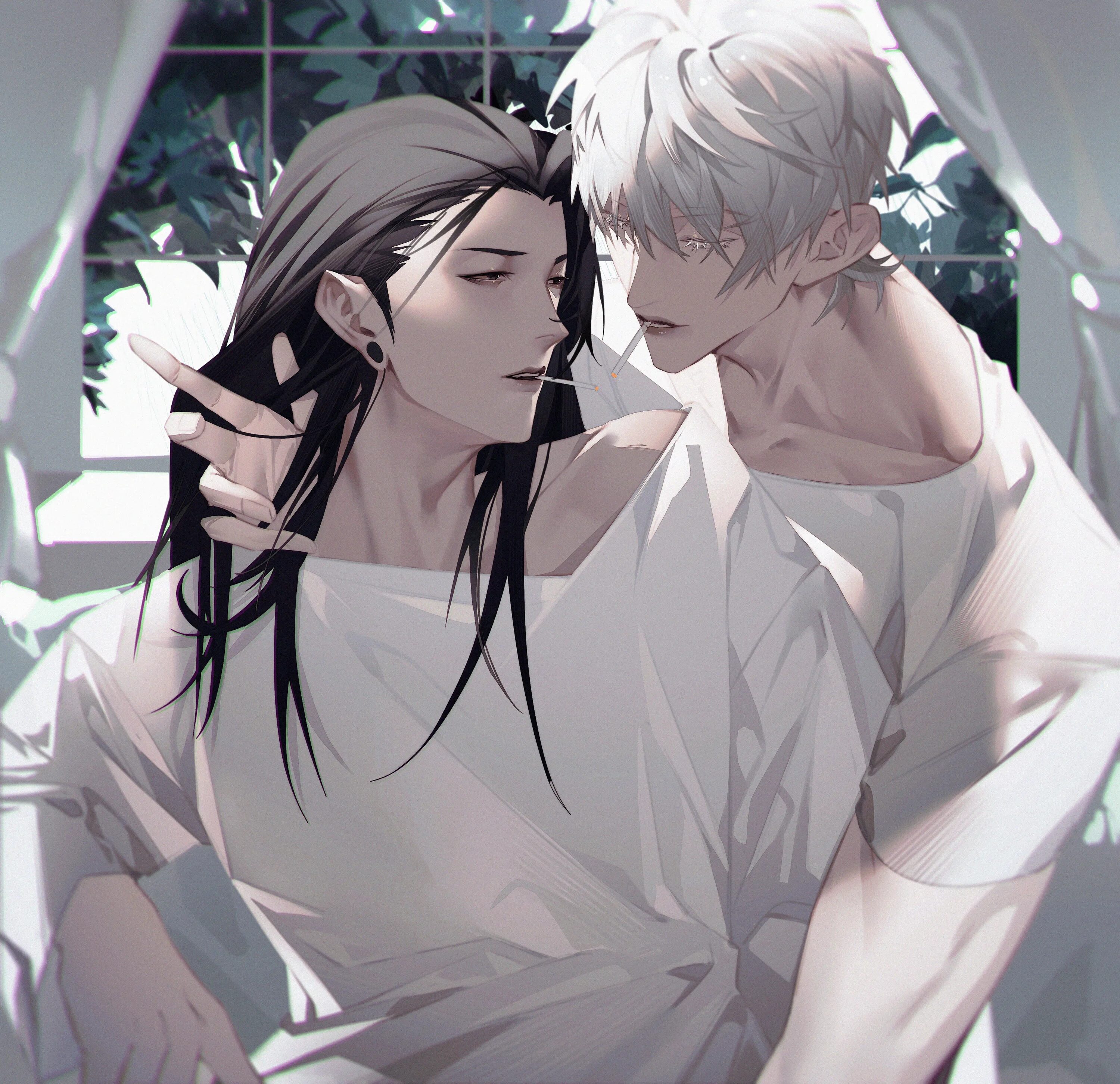 Годжо сатосугу. Сатосугу яой. Магическая битва зерочан. Satosugu art. Сатосуги манга.