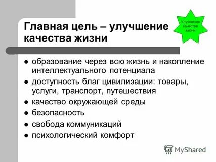 Качество строительства и качество жизни