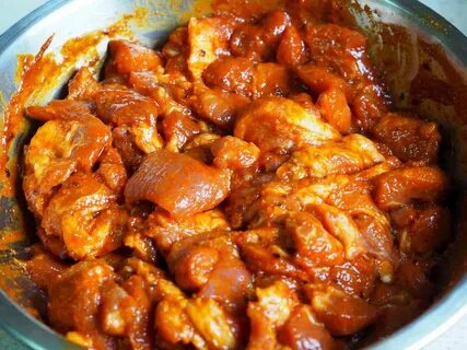 Жареная кимчи с курицей