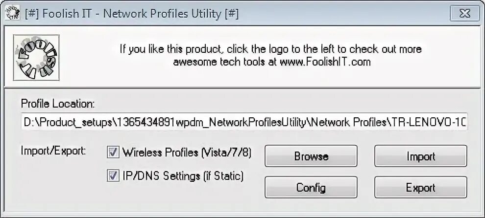 Net profiles