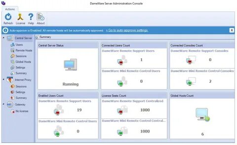 Control server