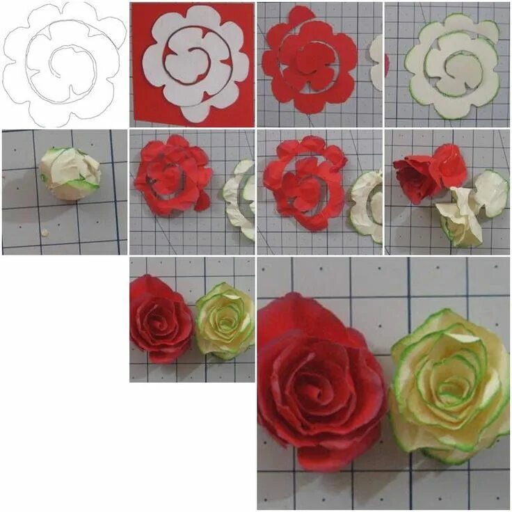 Подарки Своими руками. Как Сделать Оригами Розы Из Бумаги. Букет Роз Fiori