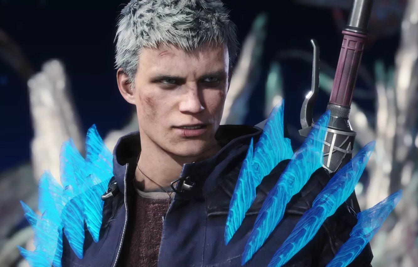 Неро девил май край 5. V из devil may cry 5. Неро дмс 5. Dms 5. Devil may cry 5.