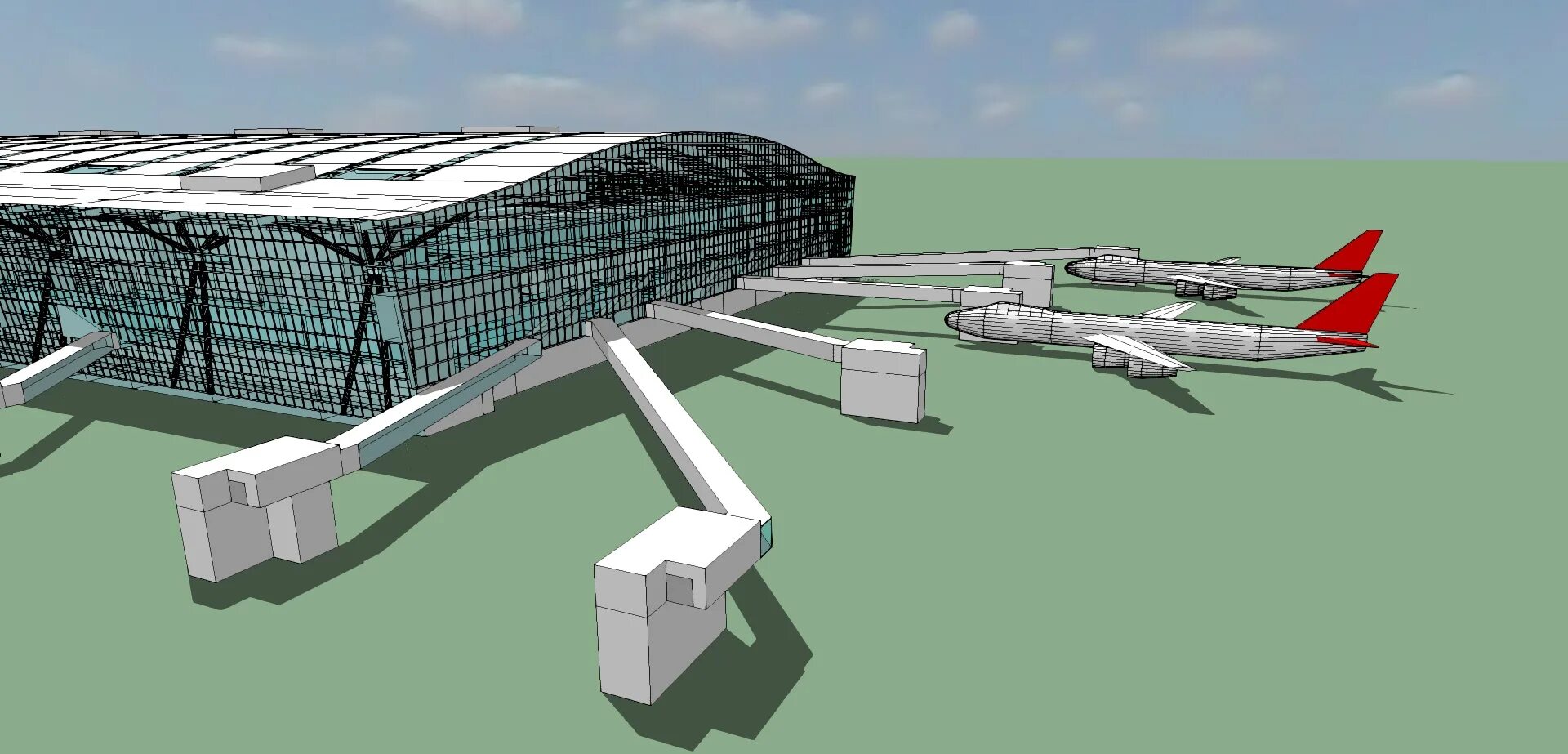 Аэропорт Хитроу BIM. Реконструированный терминал. Терминал аэропорта. Текстура аэродрома.