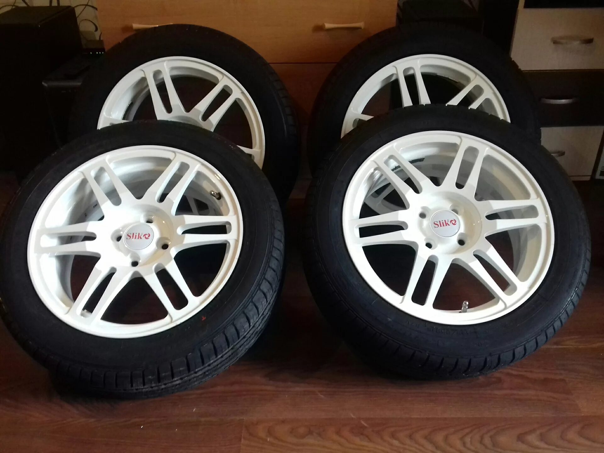 Купить б у колеса 16. Диски slik r16 4x100. Слик l195 r16. Слик 4 100 r16. Слик л 195.