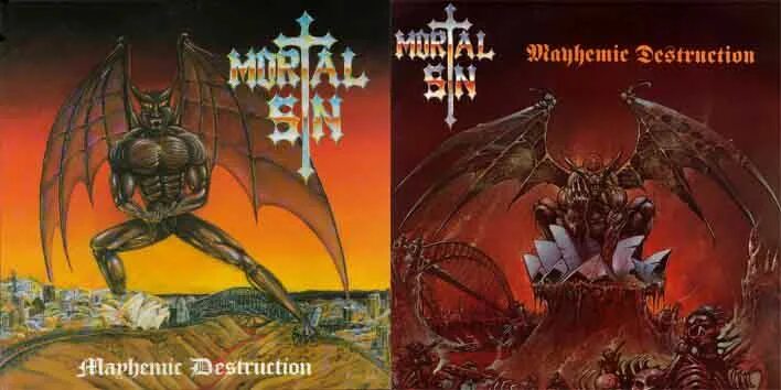 Mortal sin. Mortal sin группа. Mortal sin Mayhemic Destruction. Mortal sin Mayhemic Destruction 1987.