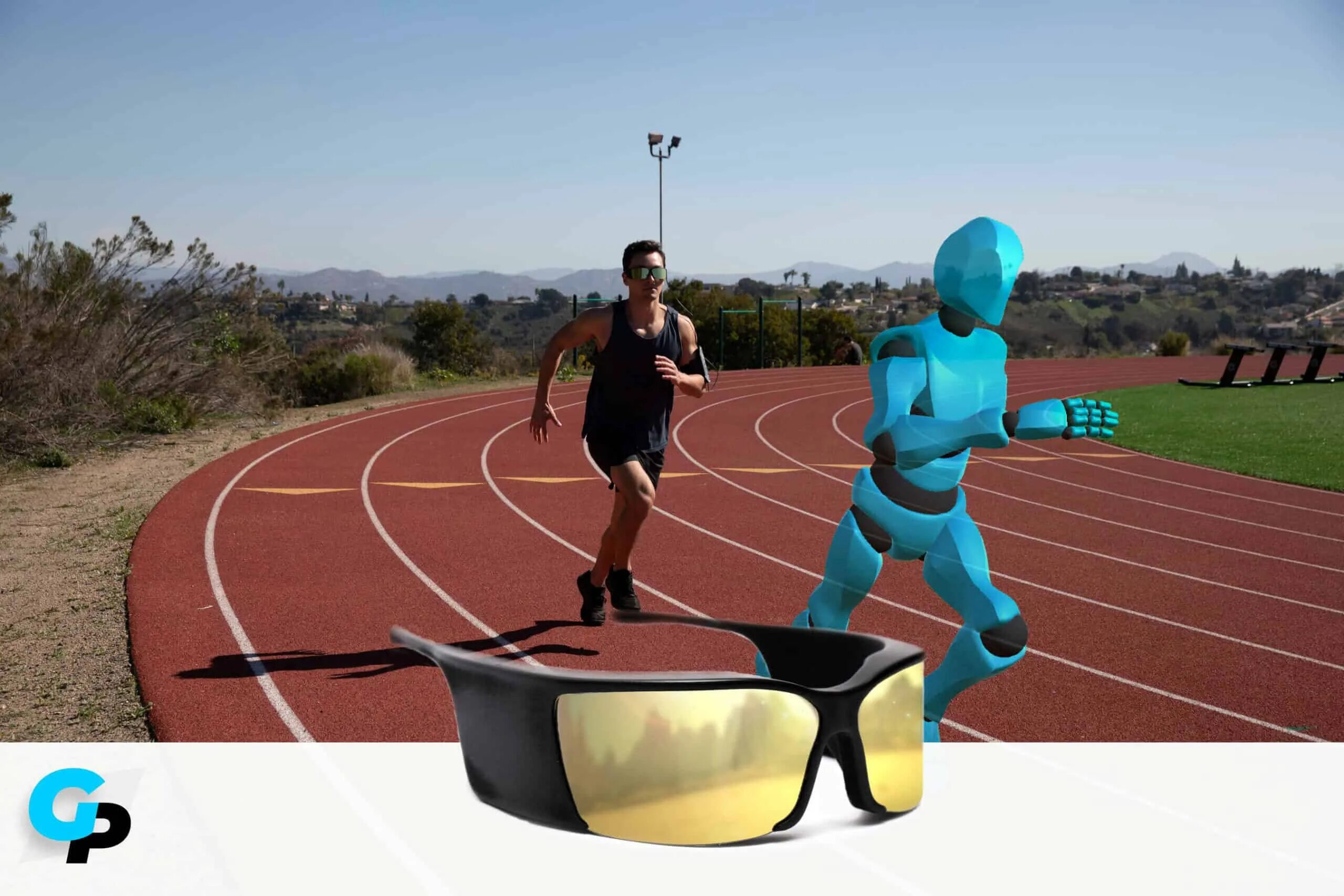 Running glass