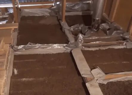 Опилка потолок утепление цемент