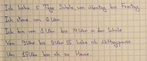 Einen text