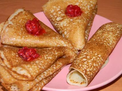 Блины с вареньем картинки