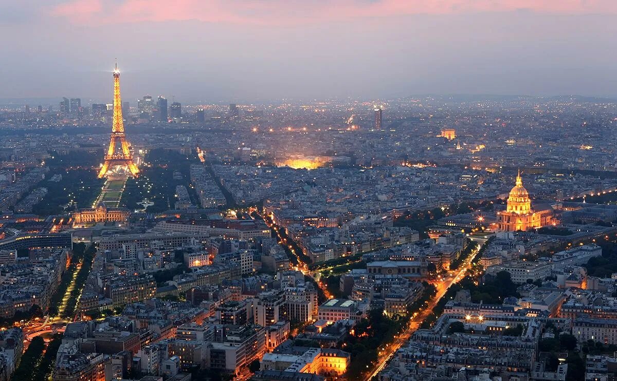 Как выглядит город франция Pin on Paris Aerial view, Paris at night, Most beautiful places