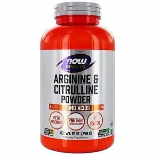 Орнитин цитруллин аргинин. Now Arginine Citrulline Powder 340 гр. Now Arginine & Citrulline (340гр.). Now foods Arginine Citrulline.