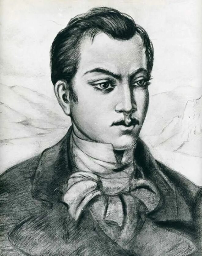 Поэты грузии. Николоз Мелитонович Бараташвили. Николая Бараташвили (1817—1845). Грузинский поэт Николоз Бараташвили.