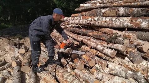 Пилящий дрова
