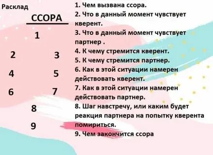 Гадание на мужчину помиримся