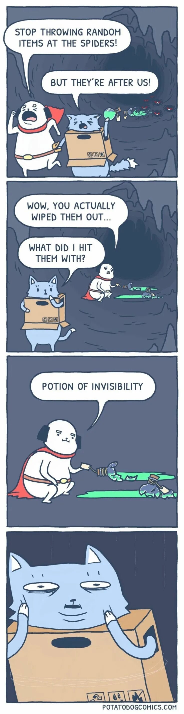 Stop throwing