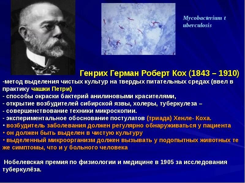 Метод коха. Метод коха микробиология. метод пастера микробиология.