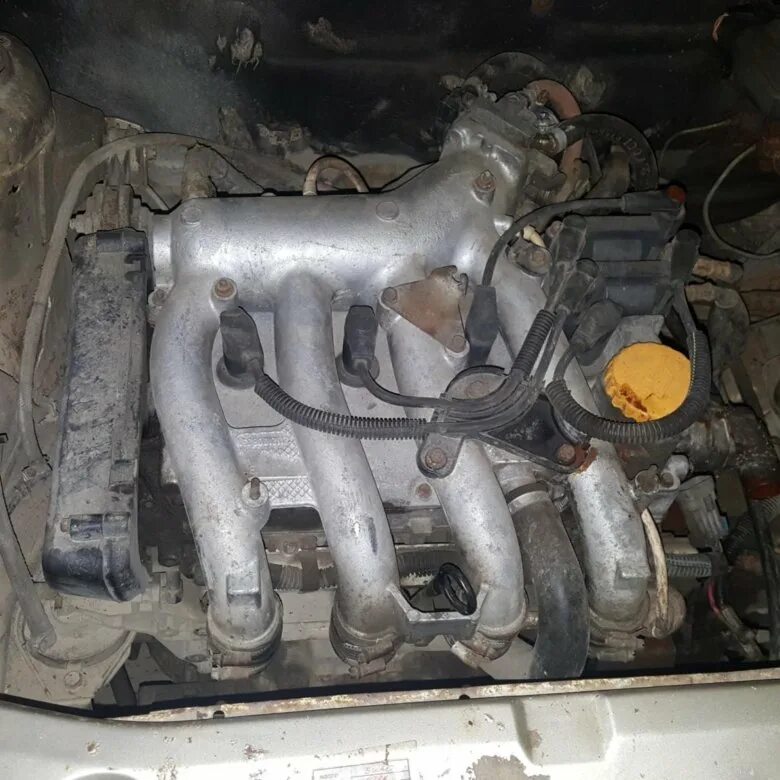 замена герметика под крышкой ГБЦ - Lada 21103, 1,5 л, 2002 года плановое ТО DRIV