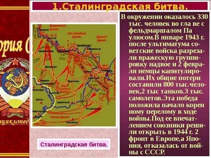 Какая битва положила начало