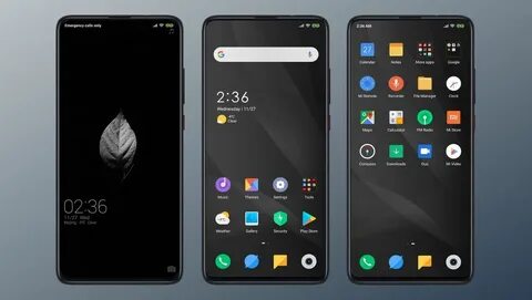 Темы экрана xiaomi