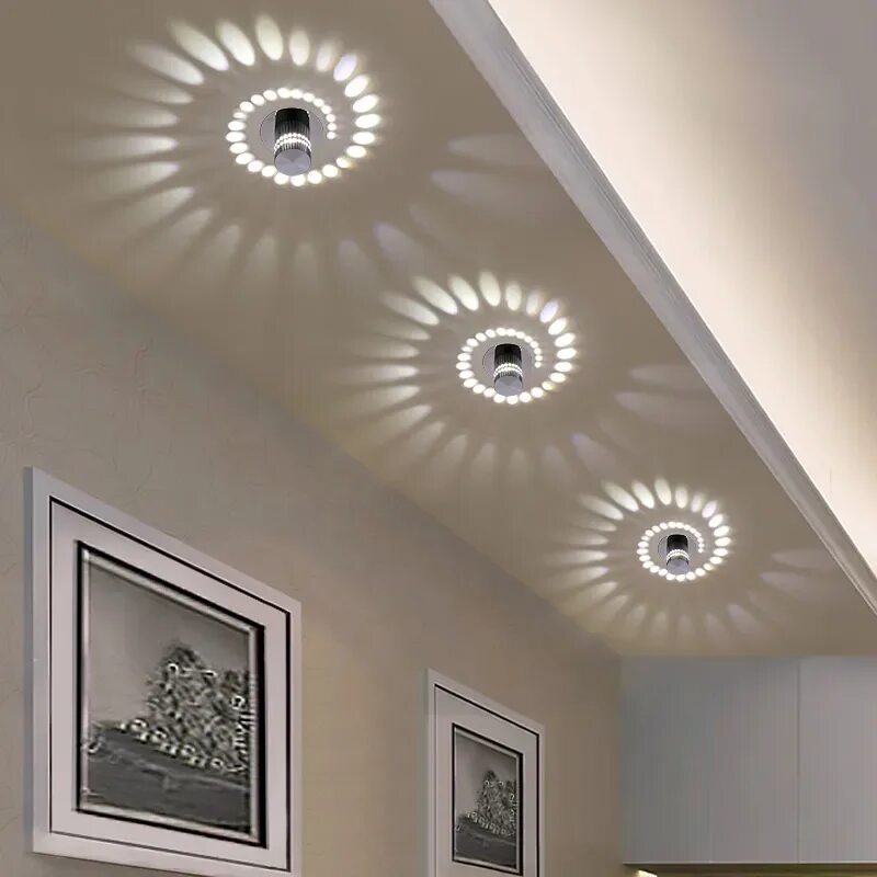 3w Led Embed Smallpox Modeling Light Modern Ceiling Lamp Spot Lighting Luminaire