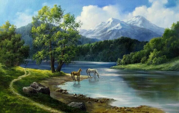 Природа художник