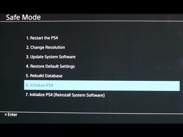 Ps4 установка с диска. Safe mode ps4. безопасный режим пс4. безопасный режим плейстейшен 4. меню безопасного режима ps4.