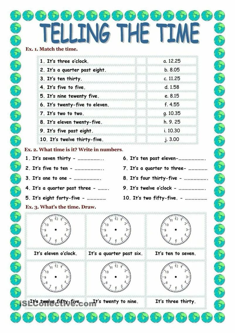 What time did he leave. Telling the time английский язык worksheet. время на английском языке worksheets. time in english for kids exercises. time in english for kids worksheets.