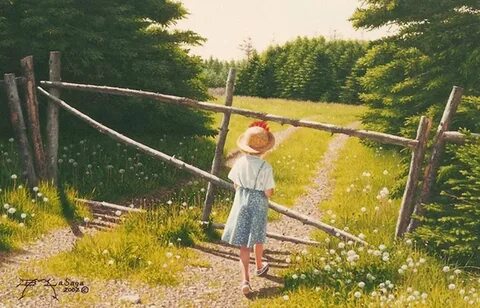 Through the country
