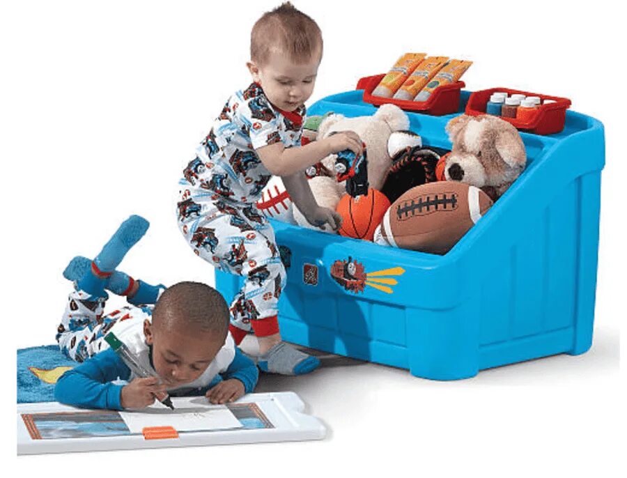In the toy box. Ящик для игрушек step 2. первые игрушки step 2. blue box игрушки. step 2 игрушки 2000 годов.