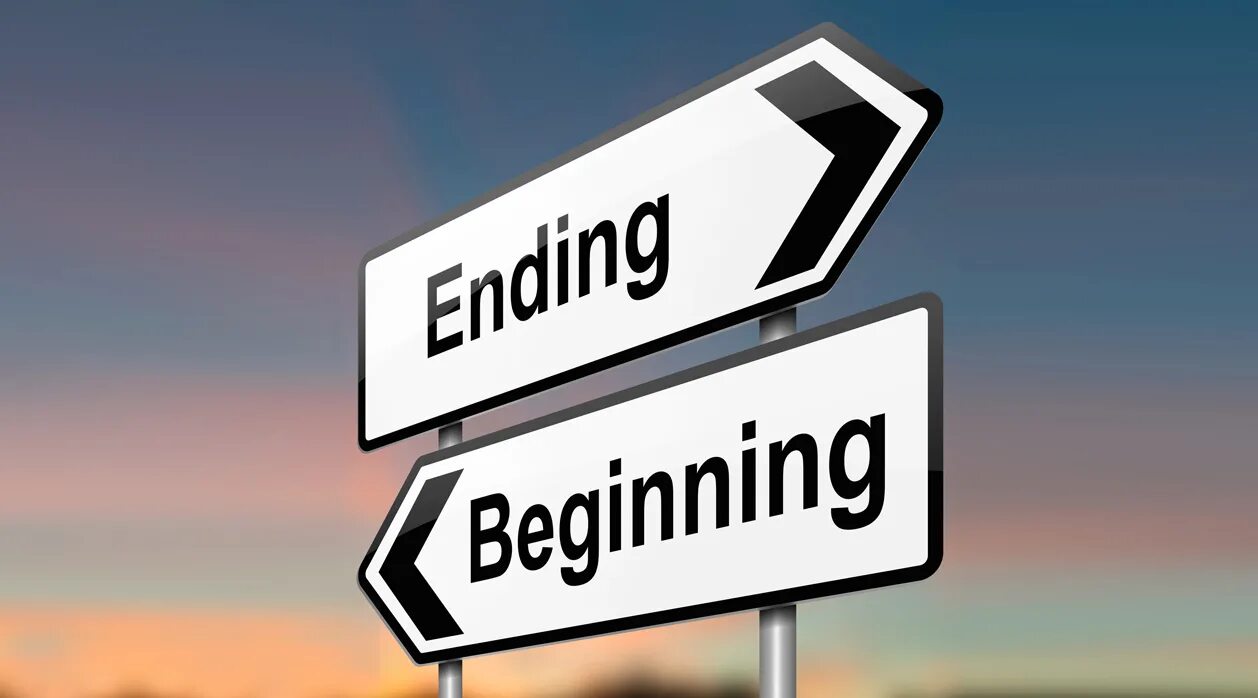 End of a new beginning. Beginning надпись. from the beginning. beginning картинка. new beginning надпись.