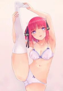 Nino doing some stretching exercise Scrolller.