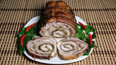 Сколько варить мясной рулет из свинины