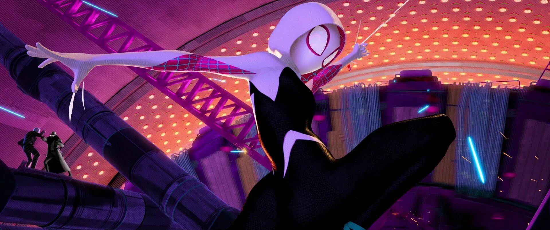 Spider gwen across the spider
