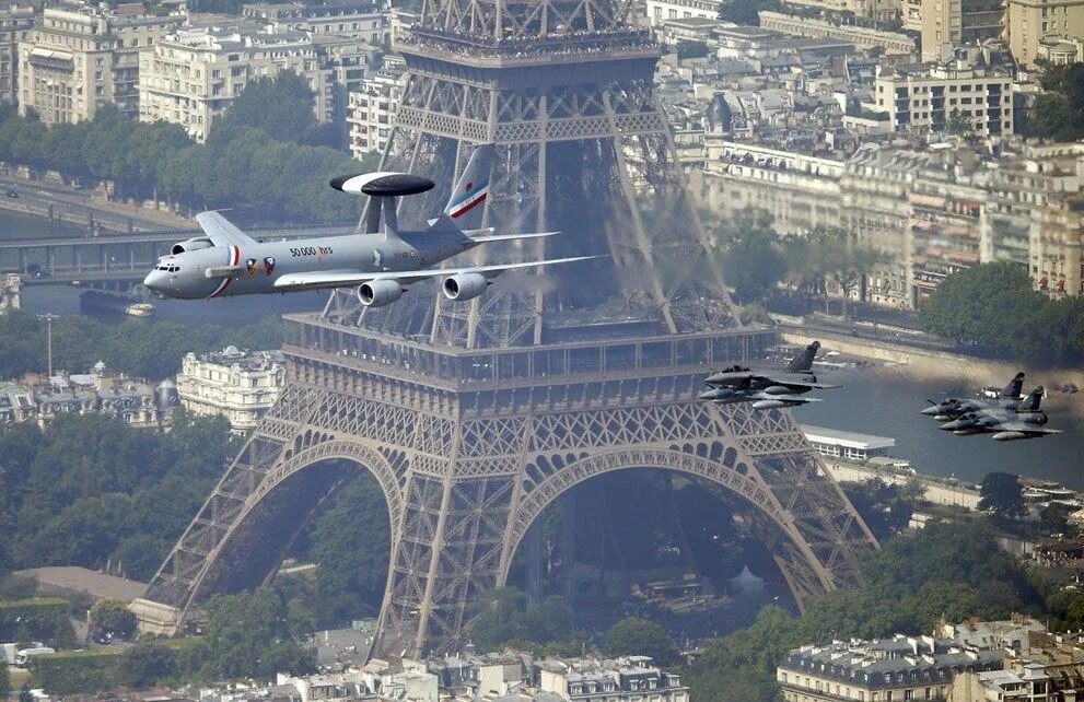 Flying paris