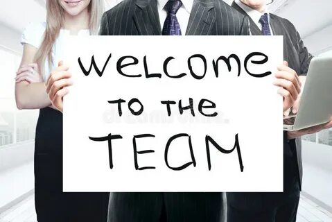 Welcome to the team