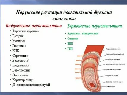 Усиление моторики кишечника