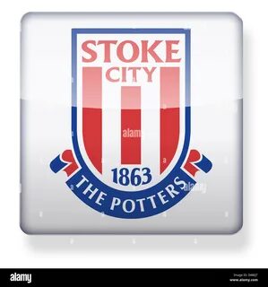 Download this stock image: Stoke City football club logo as an app icon. 