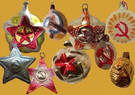 Довоенные елочные игрушки