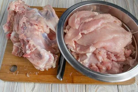 Курица бескостная в духовке